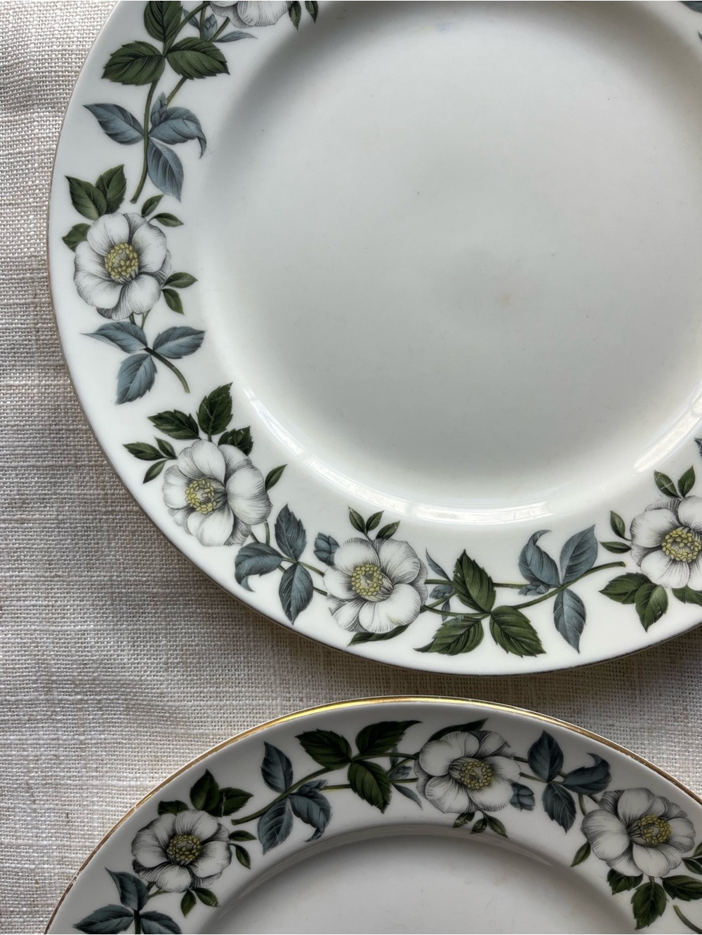 60s Fine Bone China Dogwood Pattern by Majestic Choice, Straffordshire, England